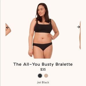 Lively all-you busty bralette, black